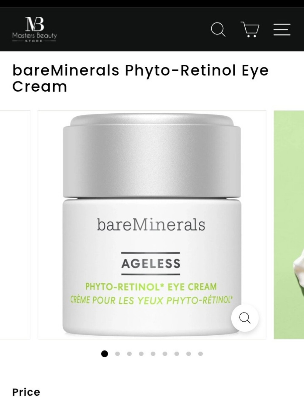 bareMinerals Ageless Phyto-Retinol Eye Cream